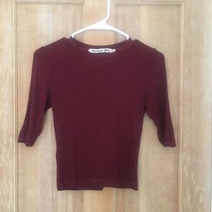 Michael stars quarter sleeve top